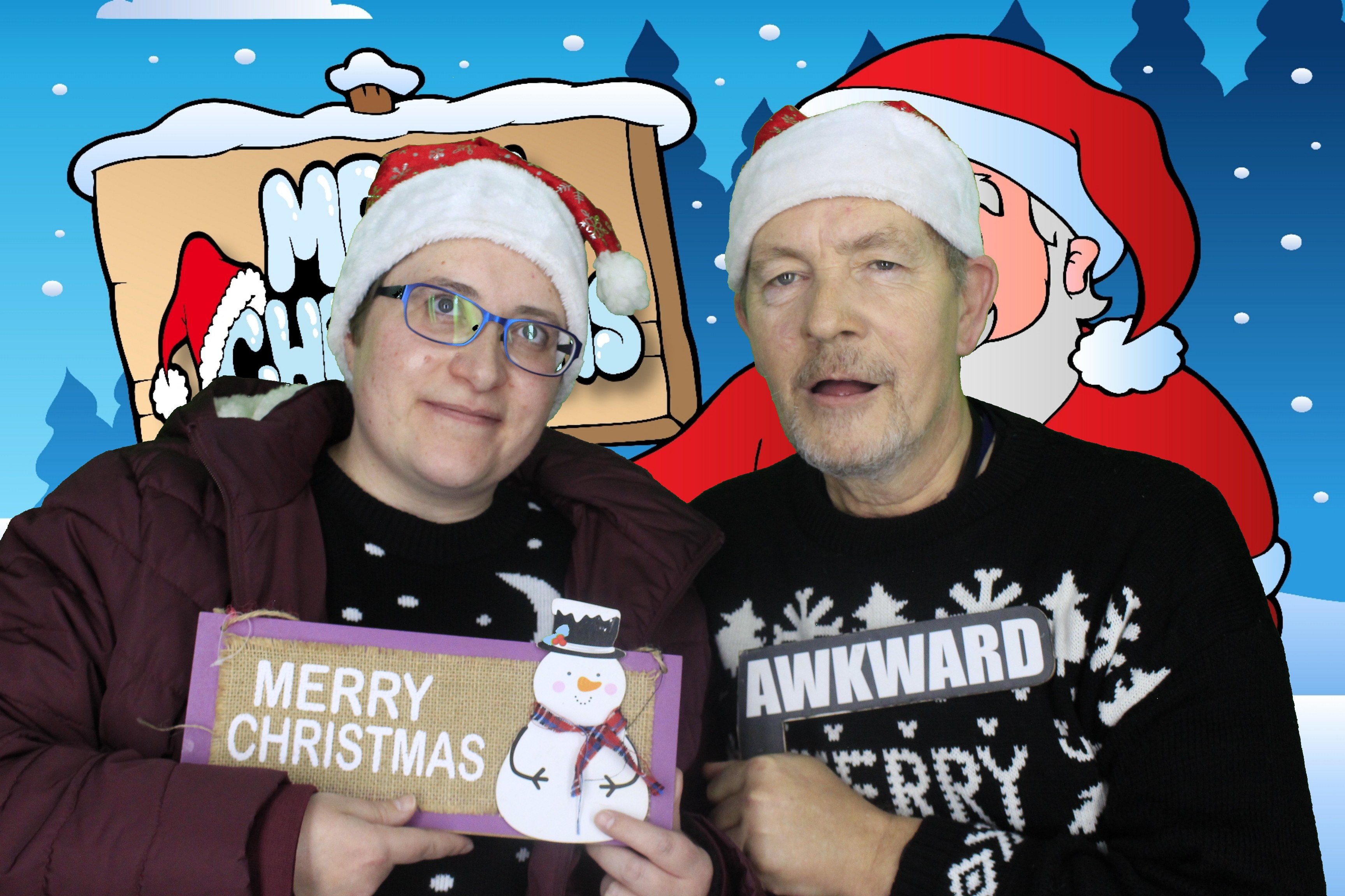 HMS Warrior Christmas Party | View more photos from the event at gallery.myphotoboothexperience.co.uk/u/MyPhotoBoothExperienceLtd/HMS-Warrior-Christmas-Party-0